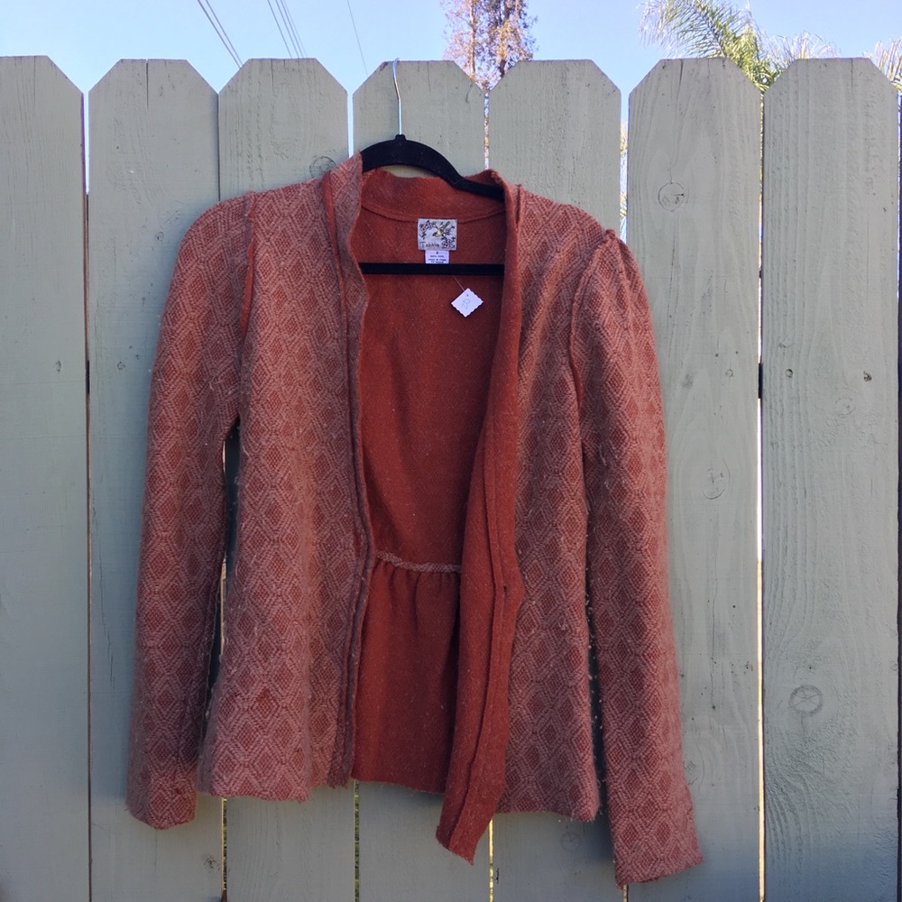 Orange Tabitha Cardigan